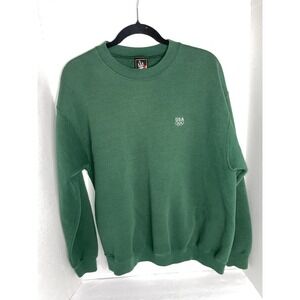 Vintage JC Penney USA Olympics Logo  Men's Large Green Crew Neck Sweatshirt 90s